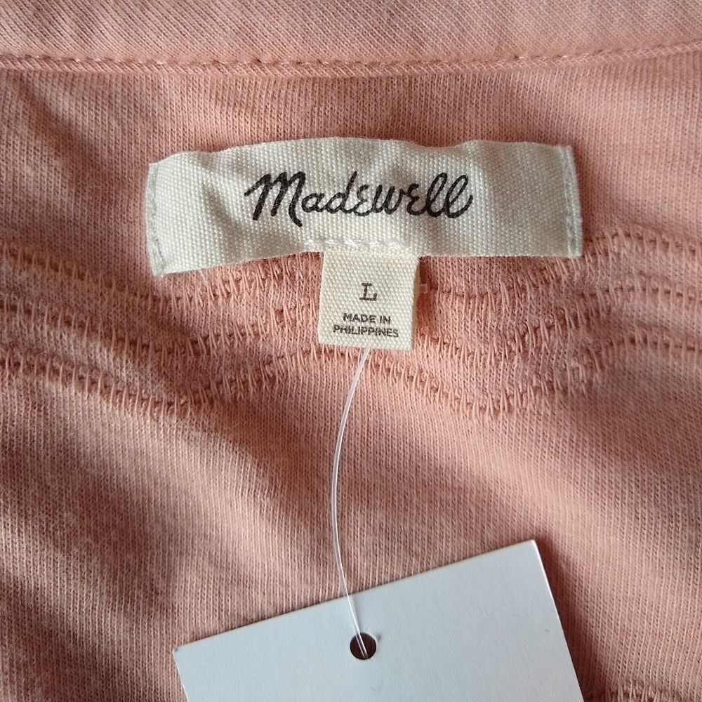 Madewell Textured Crop Top - Size Large - Picture 6 of 9